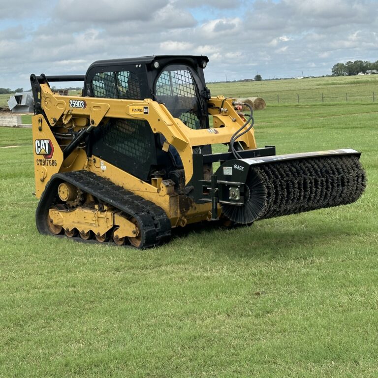mowing